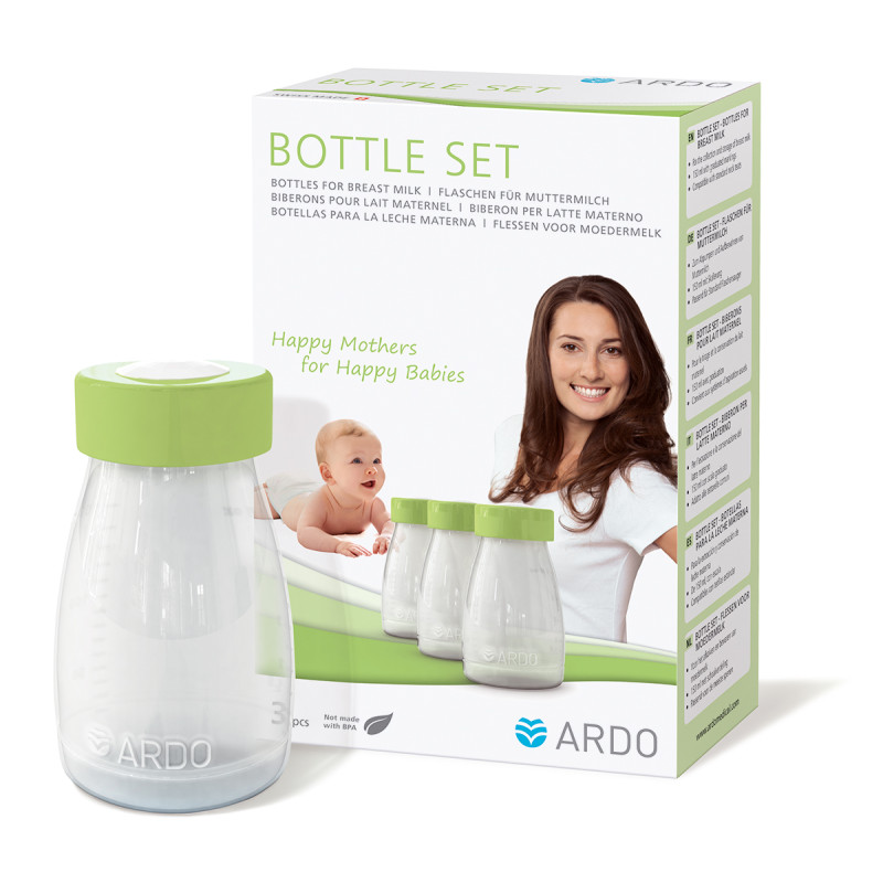 ARDO Opakovaně použitelné lahve s kapacitou 150 ml, 3 ks.