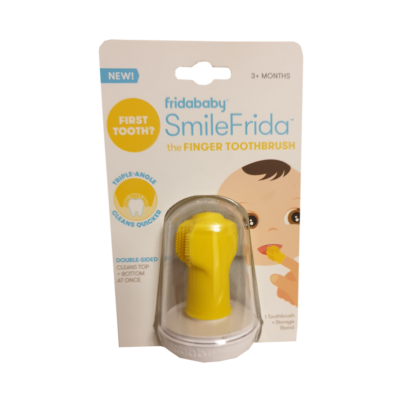 FRIDA Smile Frida Finger zubná kefka +3 m