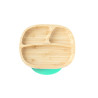 ECORASCALS Three-section bowl Bamboo green