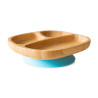 ECORASCALS Three-section bowl Bamboo blue