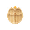 ECORASCALS Bamboo bowl orange Owl with
