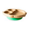ECORASCALS Bamboo bowl green Owl with adv