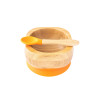 ECORASCALS Bamboo bowl deep orange