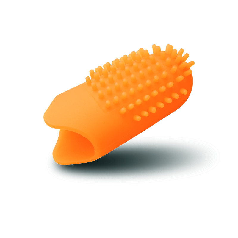 IKO KIDS BIO finger brush orange