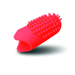 IKO KIDS BIO szczoteczka na palec czerwony grejfrut