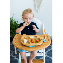 ECORASCALS Bamboo bowl green Elephant with pr