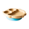 ECORASCALS Bamboo bowl blue Owl with front