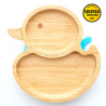 ECORASCALS Blue Bamboo Bowl Duck