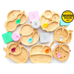 ECORASCALS Bamboo Bowl Auto zelená s přední částí