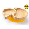 ECORASCALS Miseczka Bambusowa żółta Kaczuszka z pr