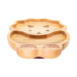 ECORASCALS Bamboo Bowl Dinosaur purple with p