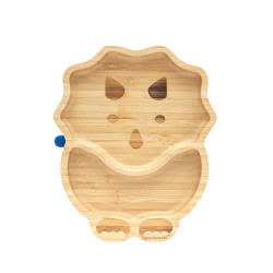 ECORASCALS Bamboo Bowl Dinosaur navy with front