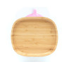 ECORASCALS Classic plate bamboo pink with