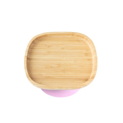 ECORASCALS Classic plate bamboo pink with