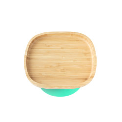 ECORASCALS Classic plate bamboo green with