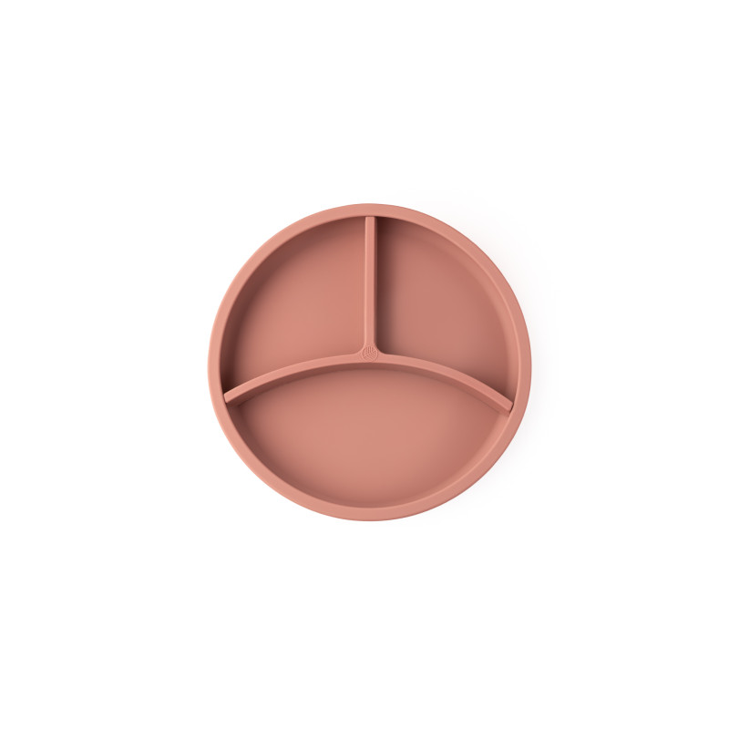 ECORASCALS Miseczka trójdzielna silikonowa  ROSE z