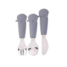 ECORASCALS SILVER elephant cutlery set