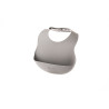 ECORASCALS Silicone bib SILVER