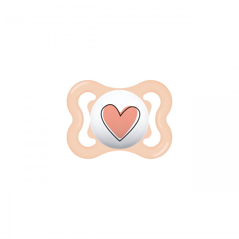 MAM BABY Smoczek uspokajający SUPRIM Silky 0+ róż