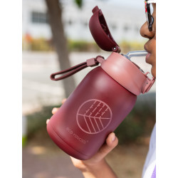 ECORASCALS Klasyczna butelka na wodę MUSTARD