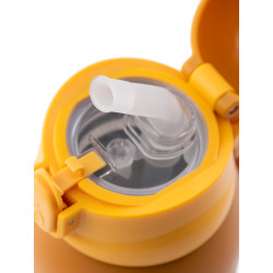 ECORASCALS Klasyczna butelka na wodę MUSTARD