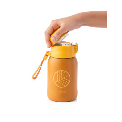 ECORASCALS Klasyczna butelka na wodę MUSTARD