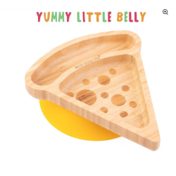 ECORASCALS Miseczka Bambusowa Pizza czerwiny